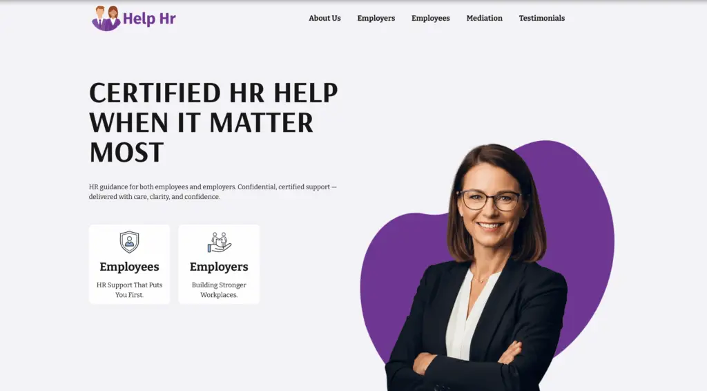 HelpHR Home Page