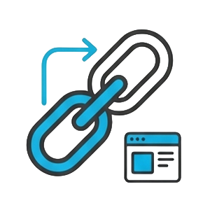 backlink building icon