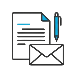 stationery design icon