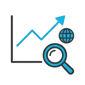 traffic monitoring and analytics icon